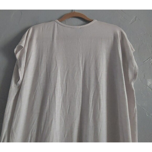 Eileen Fisher Tops Tunic Womens M,Tencell,Lyocell, Spandex Soft 22 Inch Of Arm T - Picture 10 of 10